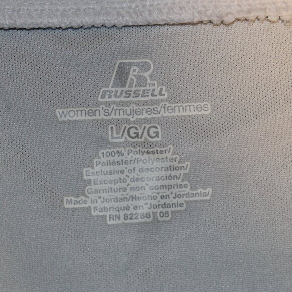 Russell Athletic Stretch-Power Vintage early 2000s BNWT green and white tank L - Picture 4 of 7